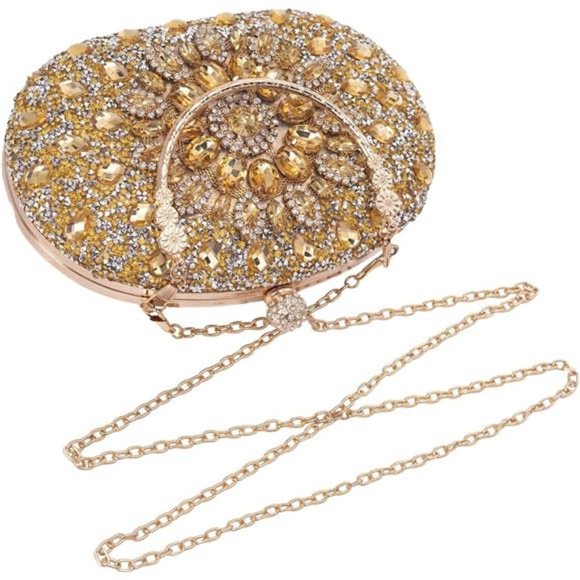 NEW With Tags Evening Bag Clutches Cross Body Bags for Women Clutch Purses - Picture 3 of 5